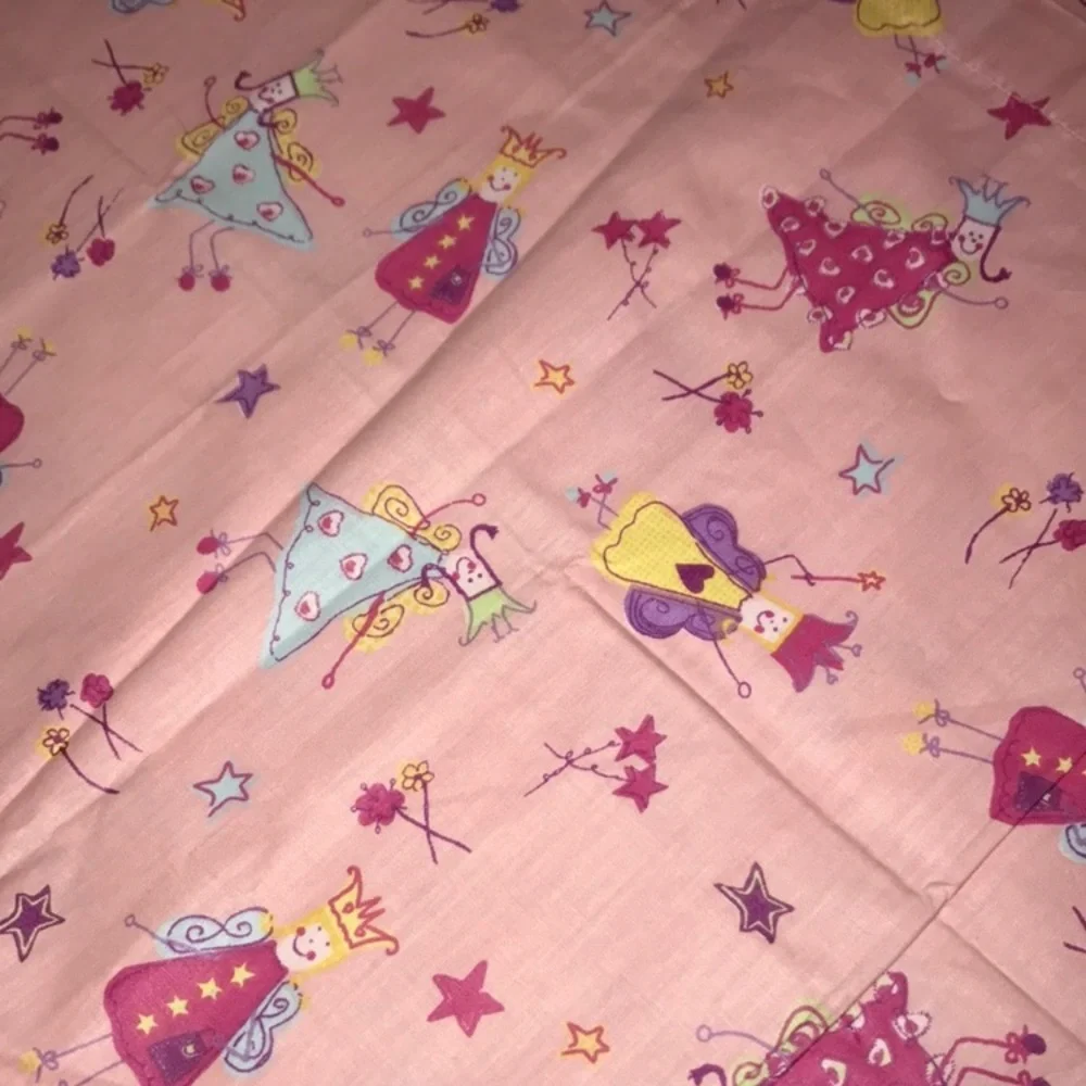 Laura Ashley Pink Fun Fairy Full/Queen Reversible Comforter Only NEW - Picture 2 of 3